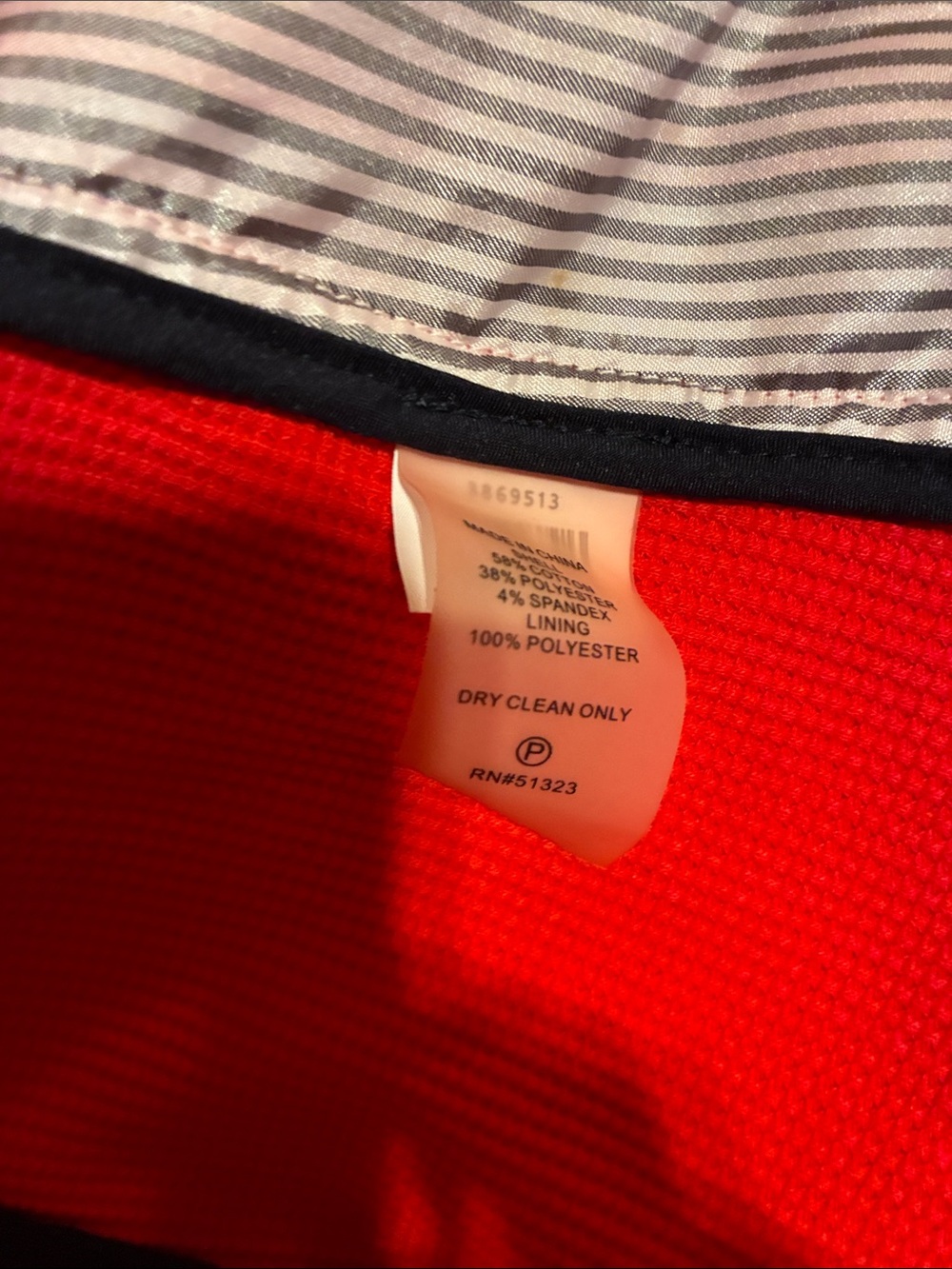 COURT & ROWE Bright Red Single-Button Blazer - Picture 10 of 10